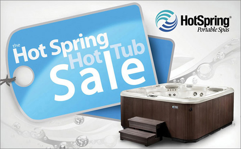 Hot Spring Hot Tub Sale! Hot Spring Hot Tub Sale!